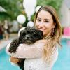 A Preppy Pink-and-Blue Backyard Microwedding in Maryland Amid the COVID-19 Pandemic