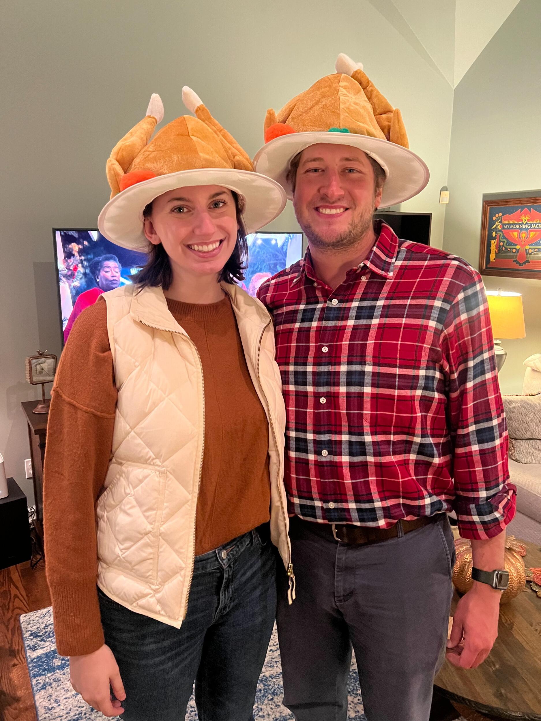 We finally celebrated Thanksgiving together at Jack's family dinner!