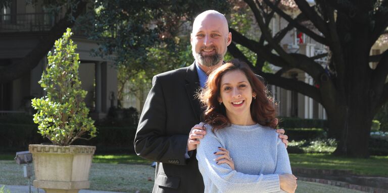 Veronica & Patrick Home Page Banner