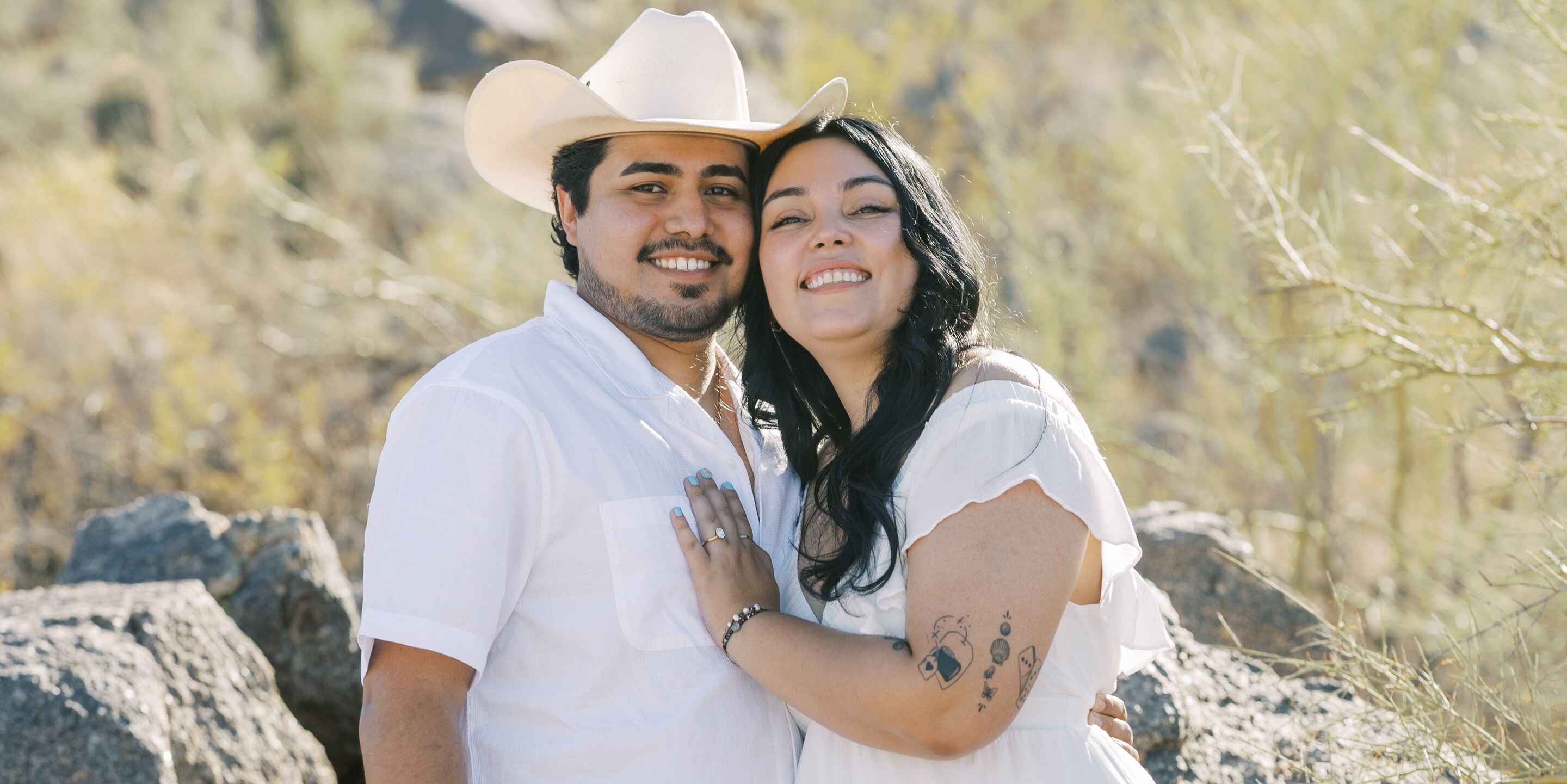 Aubri & Gerardo Home Page Banner