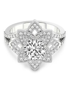 Friendly Diamonds Vintage Cushion, Round, Oval Cut Engagement Ring