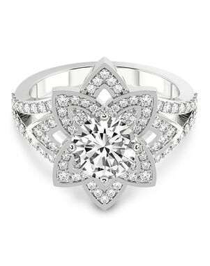 Friendly Diamonds Vintage Cushion, Round, Oval Cut Engagement Ring