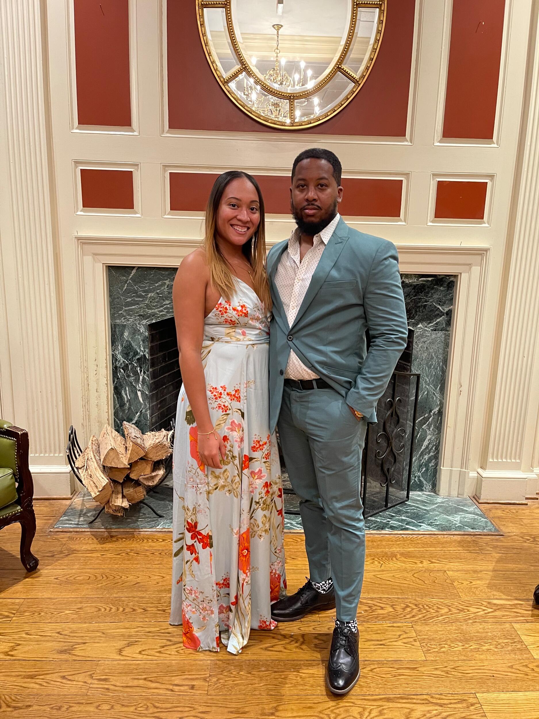 Celebrating Friend's Wedding