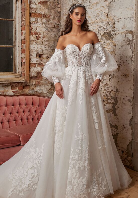 Calla Blanche 123245 Arlette A-Line Wedding Dress - 1