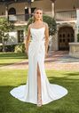Jasmine Couture Phoenix Fit-and-Flare Wedding Dress - thumbnail - 1