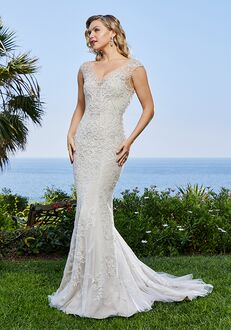 Casablanca Bridal 2410 Myra Sheath Wedding Dress