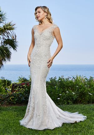 Casablanca Bridal 2410 Myra Sheath Wedding Dress