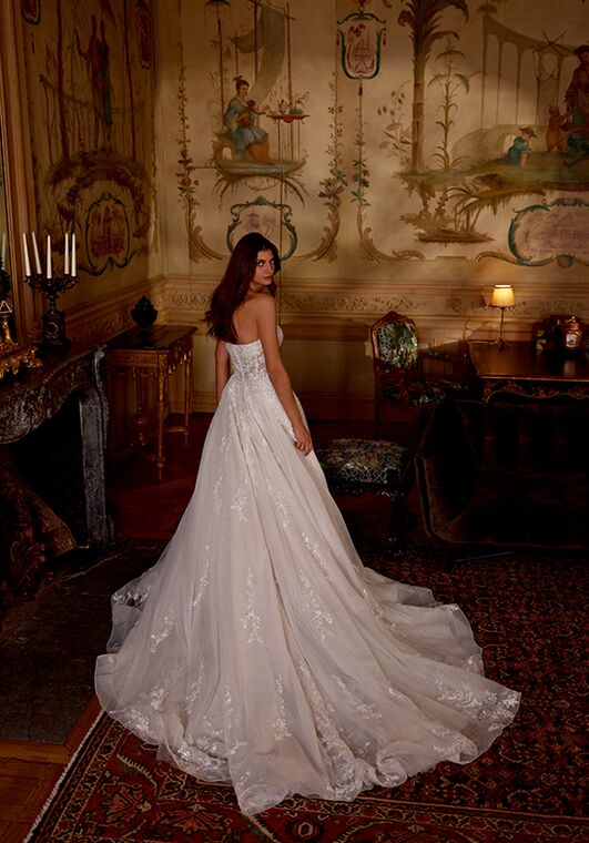 Justin Alexander Julia A-Line Wedding Dress - 4