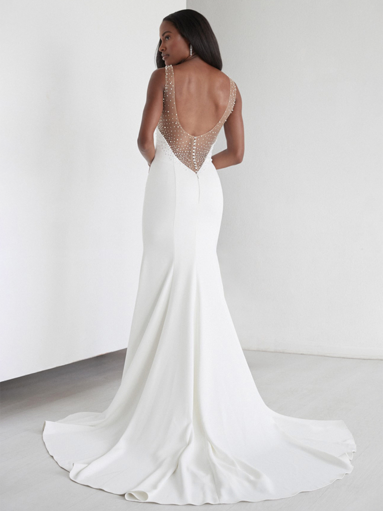 Open-Back and Backless Wedding Dresses