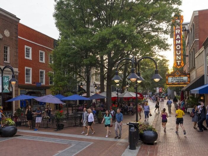 Picture of Charlottesville Downtown Mall