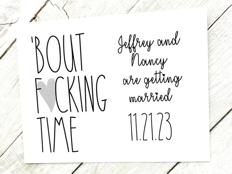 Funny Save-The-Date Cards For Couples With A Sense Of Humor