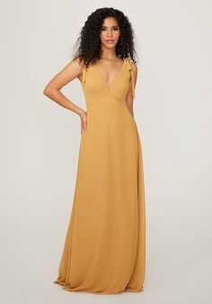 Morilee by Madeline Gardner Bridesmaids Style 21789 V-Neck Bridesmaid Dress