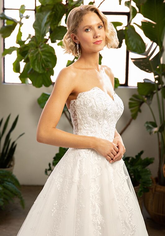 Beloved by Casablanca Bridal BL326 Bella A-Line Wedding Dress - 3