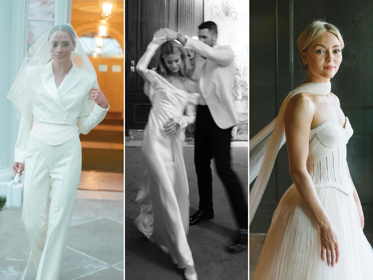 6 Celebrities Who Wore a Danielle Frankel Wedding Dress