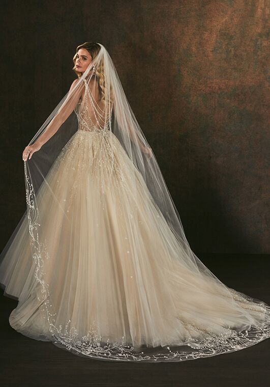 Amaré Couture C149 Hollace Ball Gown Wedding Dress - 5