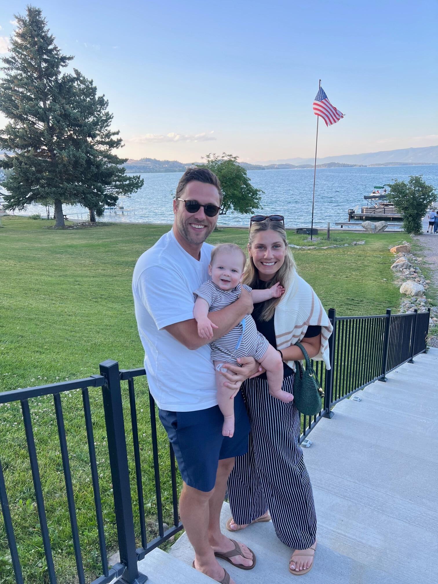 Henry's favorite aunt and uncle!