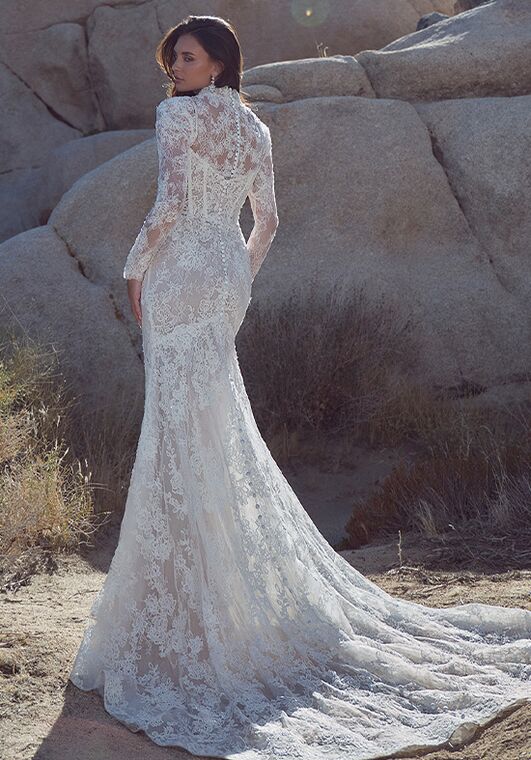 Calla Blanche 126122 Ismerie Sheath Wedding Dress - 5