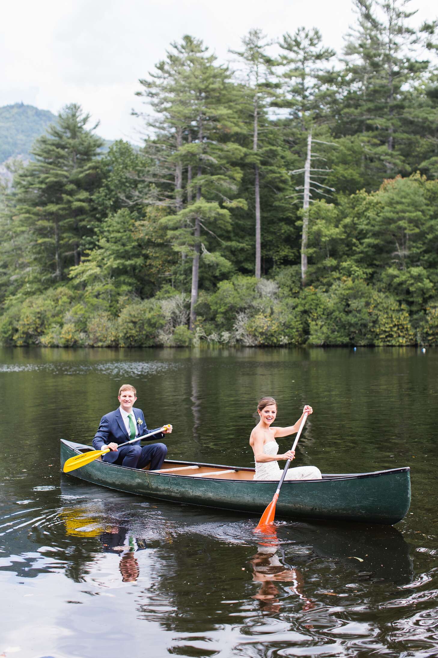 A Camp-Inspired Wedding at High Hampton Inn & Country Club in 