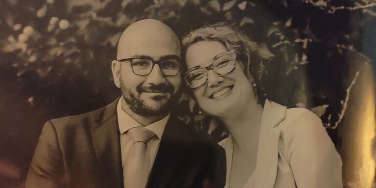 Giusy & Pierluigi  Home Page Banner