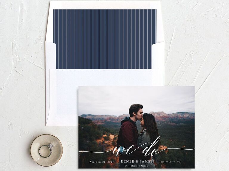 what to put on save-the-dates
