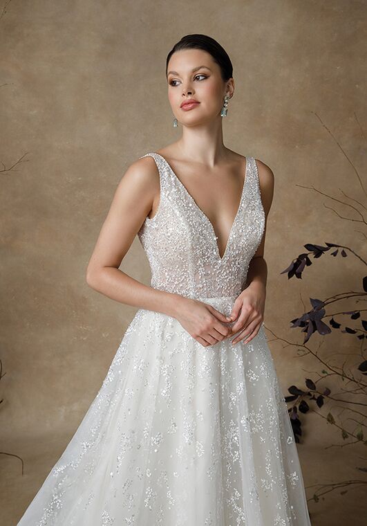 Justin Alexander Gala A-Line Wedding Dress - 5