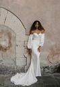 Abella Nava Sheath Wedding Dress - thumbnail - 1