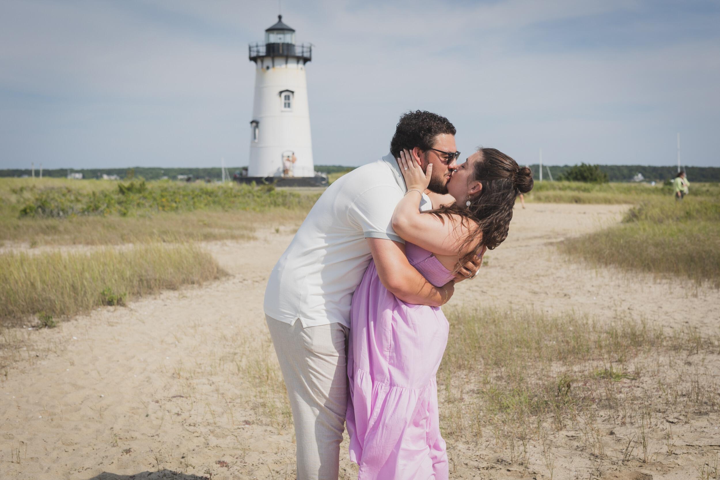 The happiest moment of our lives together and the easiest "yes"! 