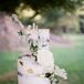 Naked Wedding Cake at Saddlerock Ranch in Malibu, California