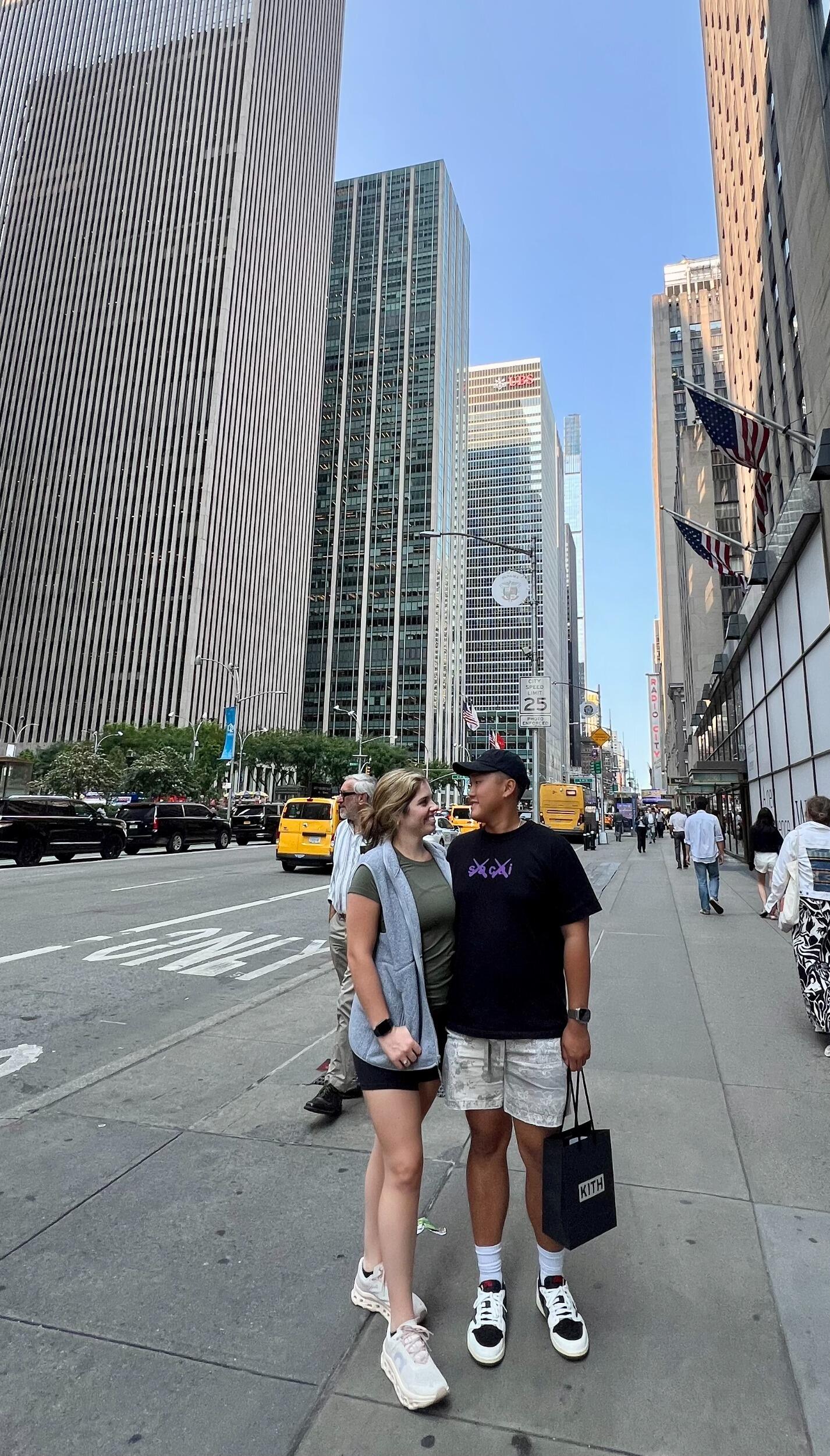 one of our many trips to NYC, this time for the US open!
