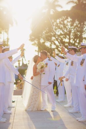 Traditional United States Navy Sword Arch