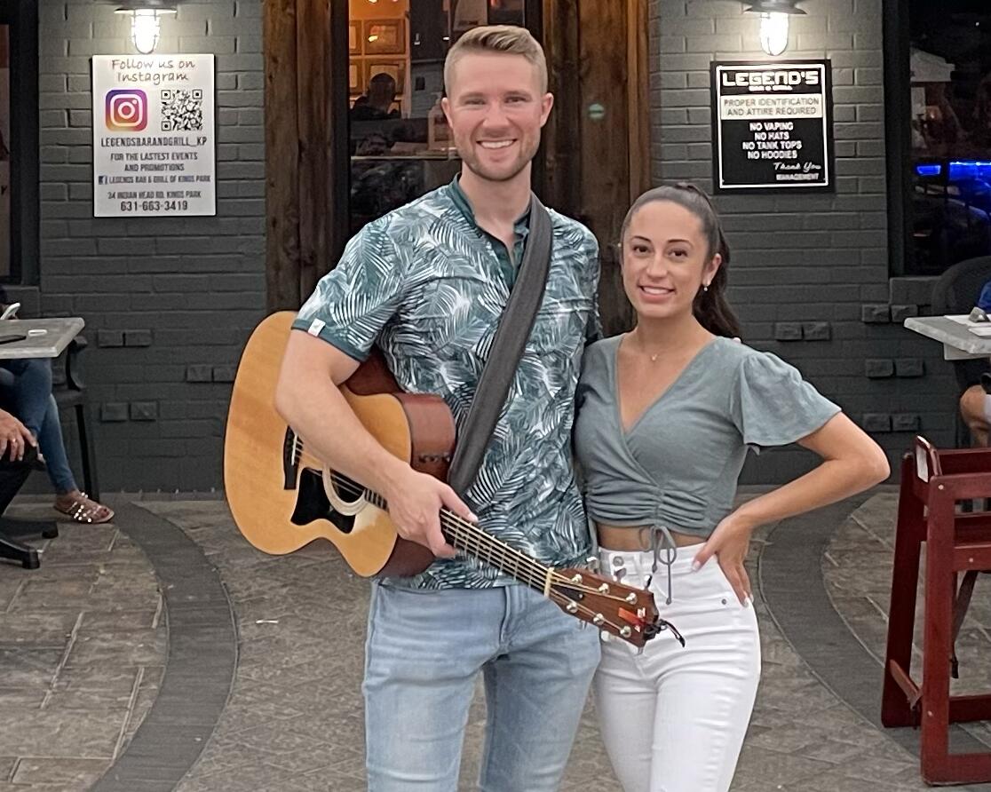 Picture of Jonathan and Ginamarie Begin Performing Regularly as Musicians