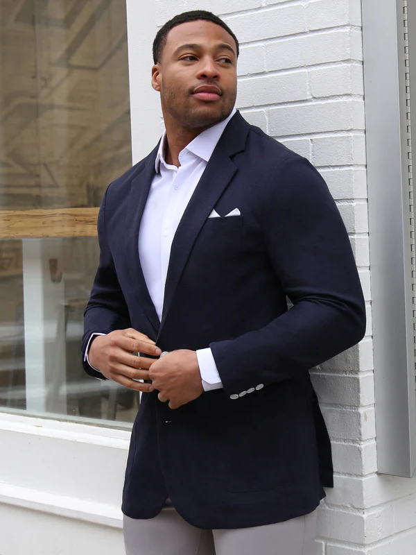 Unstructured Linen Blazer from State and Liberty for your wedding day