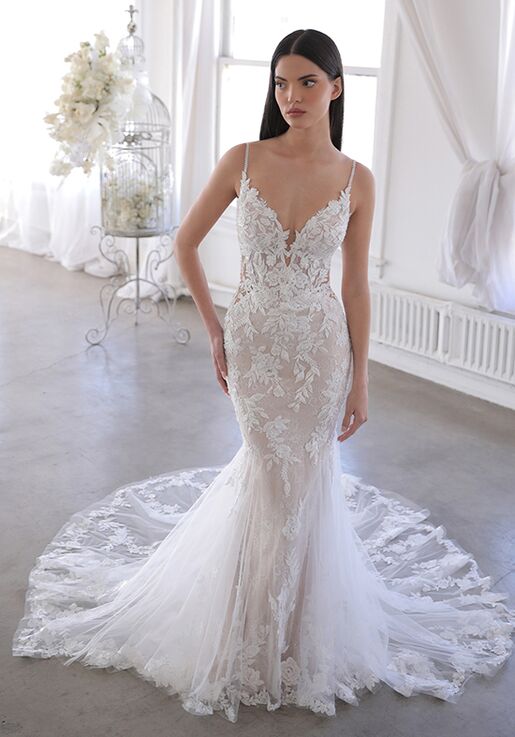 Blue by Enzoani Olana Mermaid Wedding Dress - 4