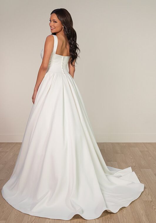 Stella York SY8178 A-Line Wedding Dress - 4