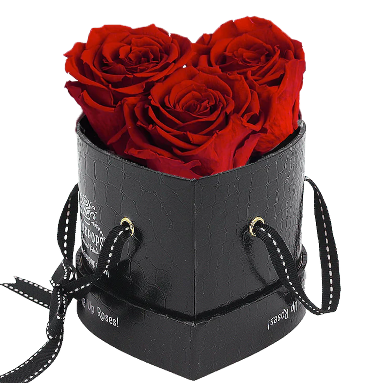 Preserved red roses from Rosepops for your 15th wedding anniversary