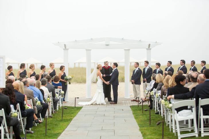 Beachfront Ceremony at Chatham Bars Inn