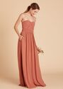 Birdy Grey Grace Convertible Dress in Terracotta Strapless Bridesmaid Dress - thumbnail - 3