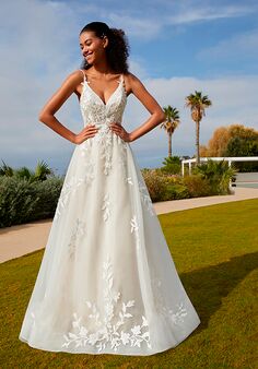 Demetrios 8118 A-Line Wedding Dress