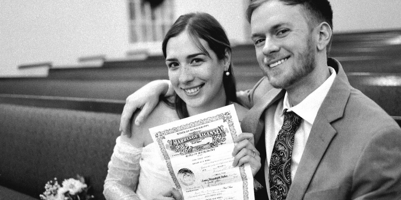 Adriana & James Home Page Banner