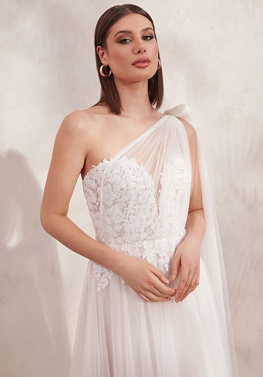 Adore by Justin Alexander Sienna A-Line Wedding Dress - 6