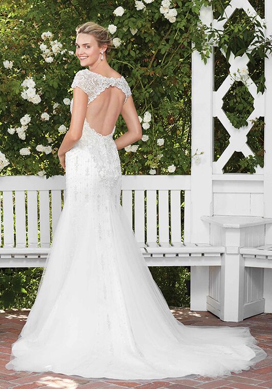 Casablanca Bridal Style 2287 Gloriosa Mermaid Wedding Dress - 2