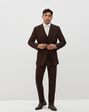 Suit Shop Men's Brown Suit Tuxedo - thumbnail - 1