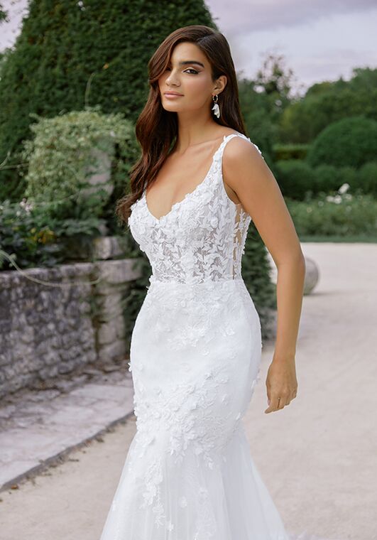 Sincerity Bridal 44522 Fit-and-Flare Wedding Dress - 3