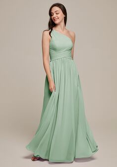 AW Bridal AW Raven Dress One Shoulder Bridesmaid Dress