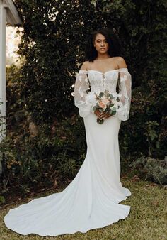 Stella York 7675 Column Wedding Dress