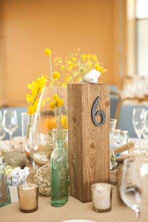Wooden Table Number