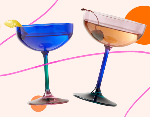 The Prettiest Colored Glassware for Your Home