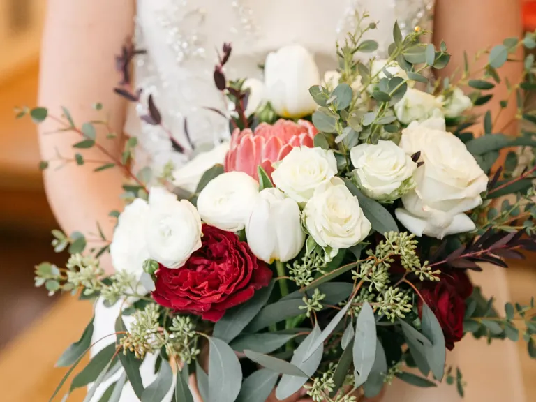 Pops of Color Tulip Bouquet