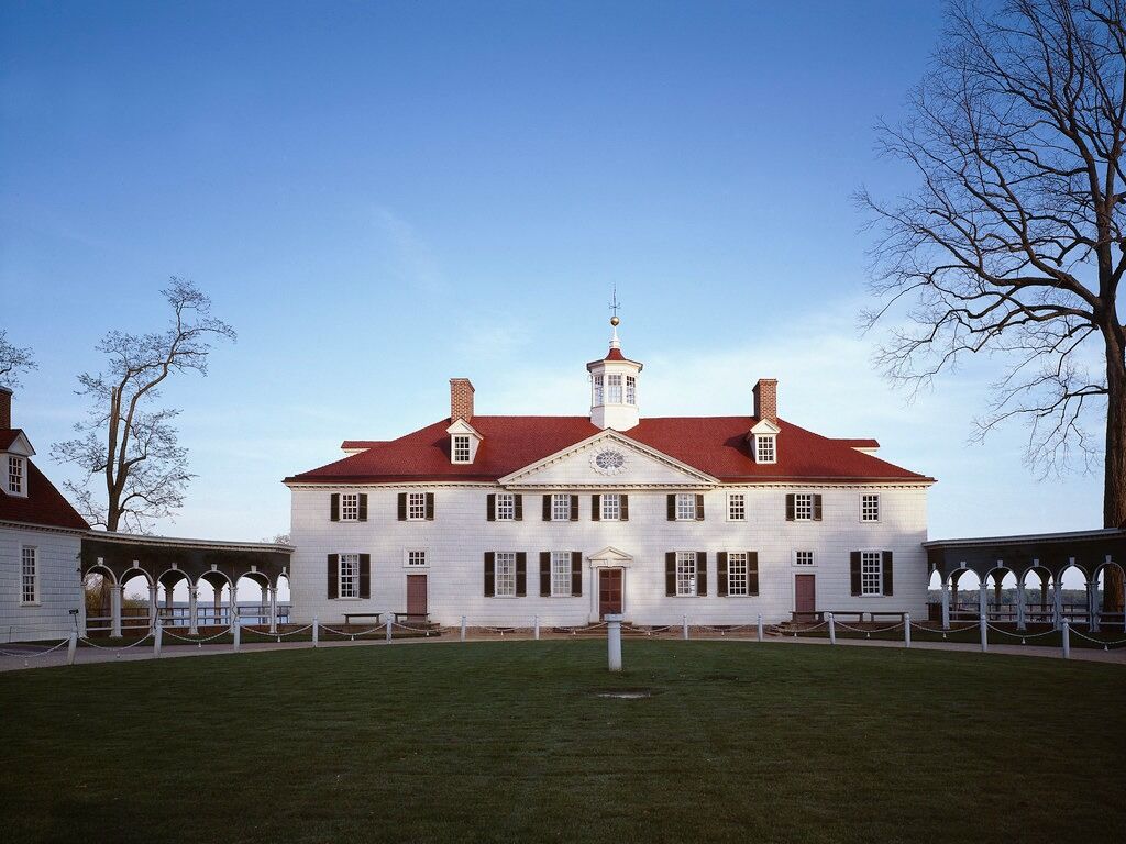 Picture of George Washington's Mount Vernon