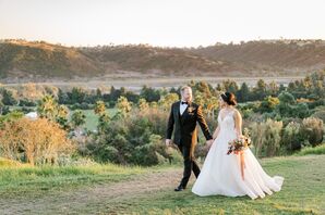 Bride and Groom Sunset Photos in San Diego, California
